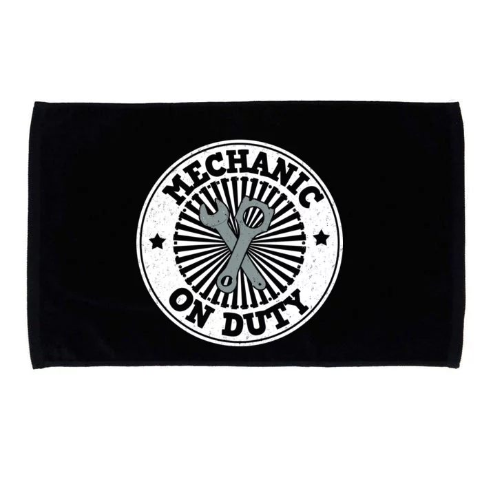 Mechanic On Duty Microfiber Hand Towel