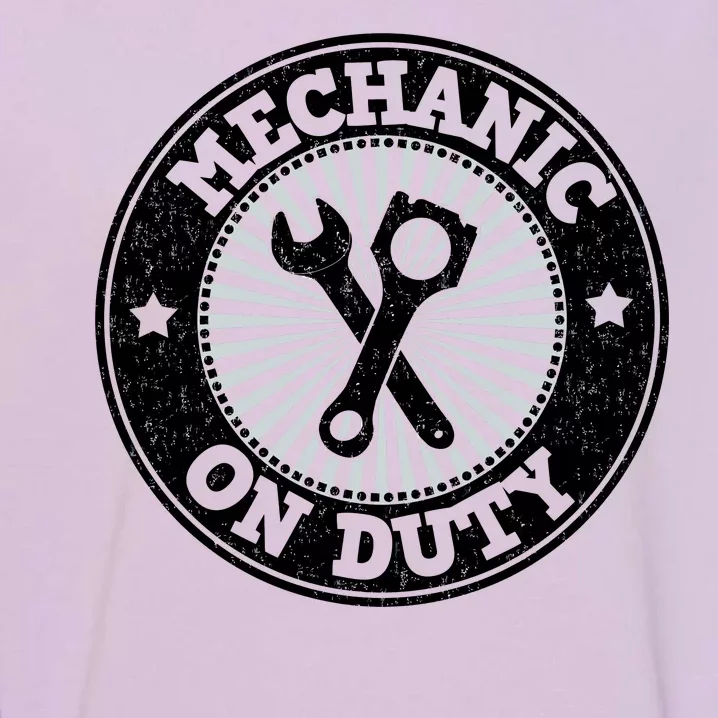 Mechanic On Duty Garment-Dyed Sweatshirt