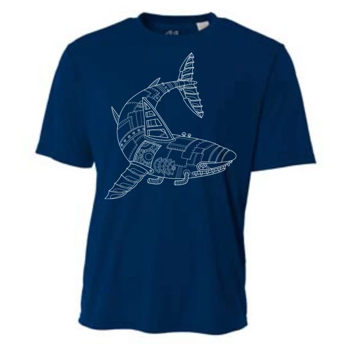 Mechanical Shark Cooling Performance Crew T-Shirt