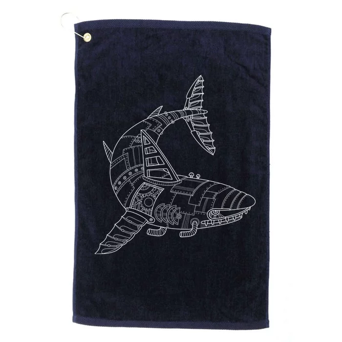 Mechanical Shark Platinum Collection Golf Towel