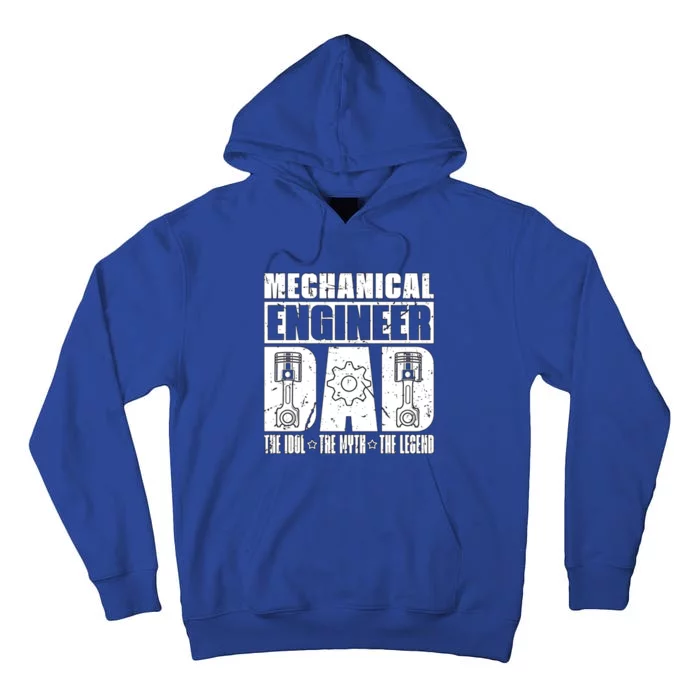 Mechanical Engineer Dad The Engineering Mechanical Engineer Gift Tall Hoodie