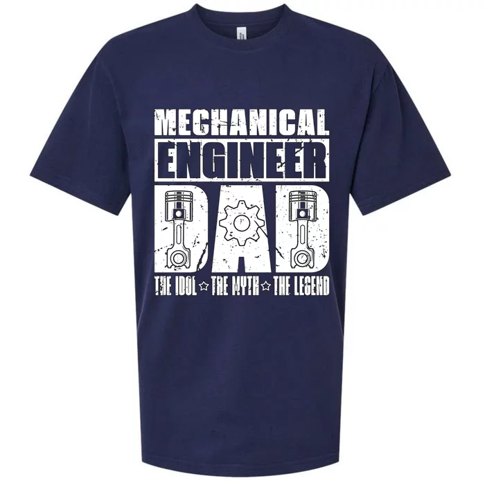 Mechanical Engineer Dad The Engineering Mechanical Engineer Gift Sueded Cloud Jersey T-Shirt