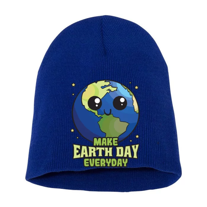 Make Earth Day Everyday Environtalists Nature Gift Idea Meaningful Gift Short Acrylic Beanie