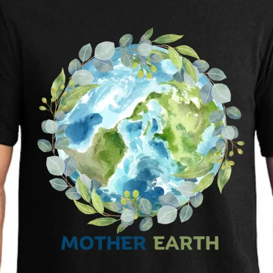 Mother Earth Day Planet April 22 Earth Day Great Gift Pajama Set