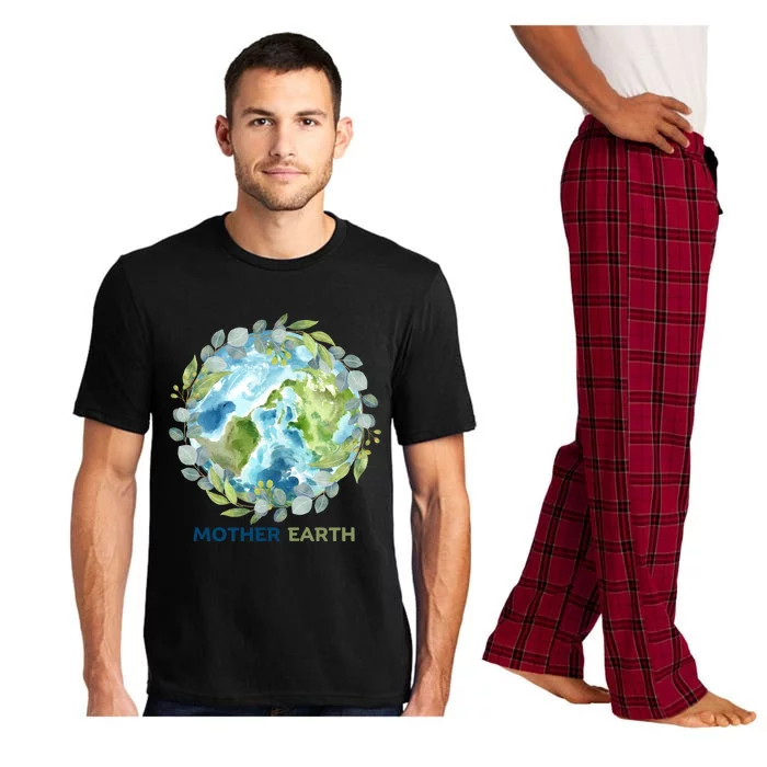 Mother Earth Day Planet April 22 Earth Day Great Gift Pajama Set