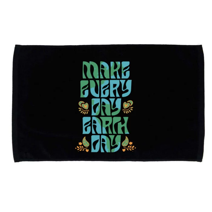 Make Every Day Earth Day Gift Microfiber Hand Towel