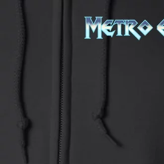 Metro East Dragons Front & Back Full Zip Hoodie