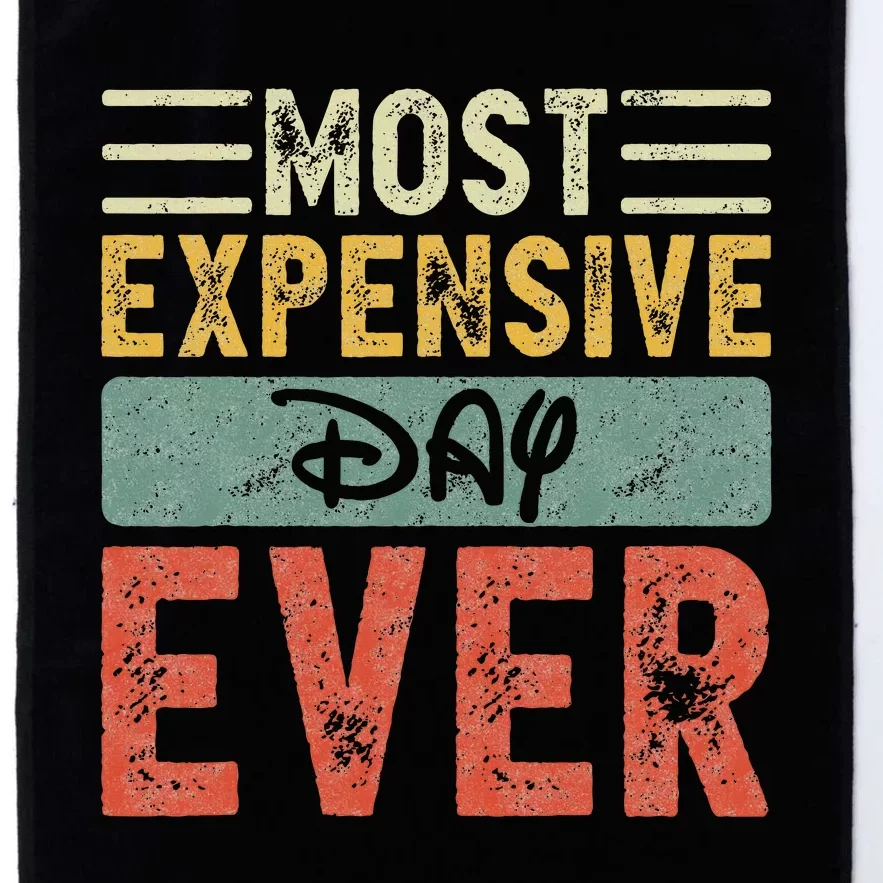 Most Expensive Day Ever Vacation Travel Platinum Collection Golf Towel