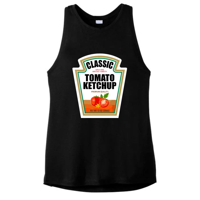 Mustard Easy DIY Halloween Couples Costume Condiment Gift Ladies Tri-Blend Wicking Tank