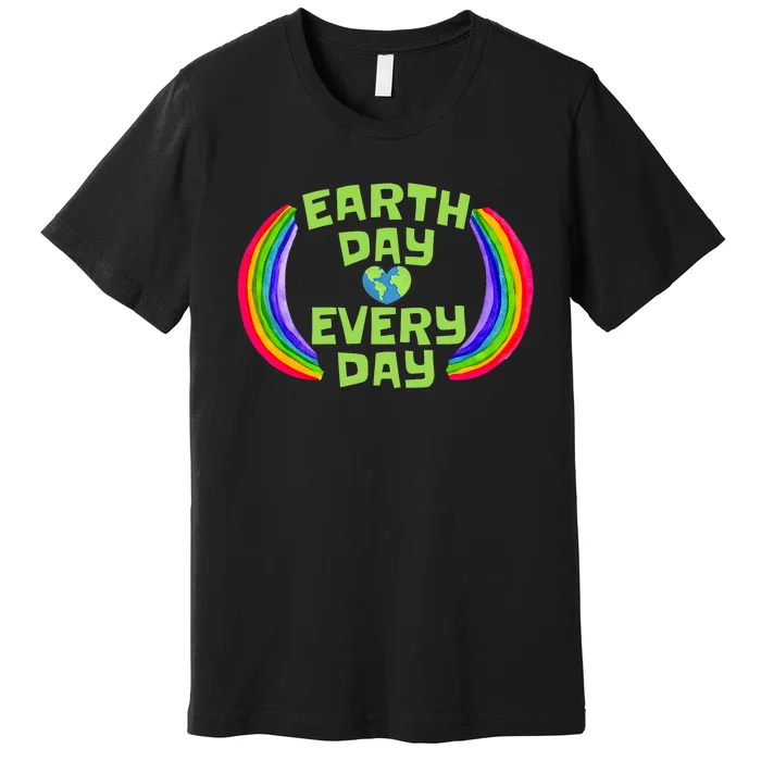 Make Every Day Earth Day Save The Planet Environmental Premium T-Shirt