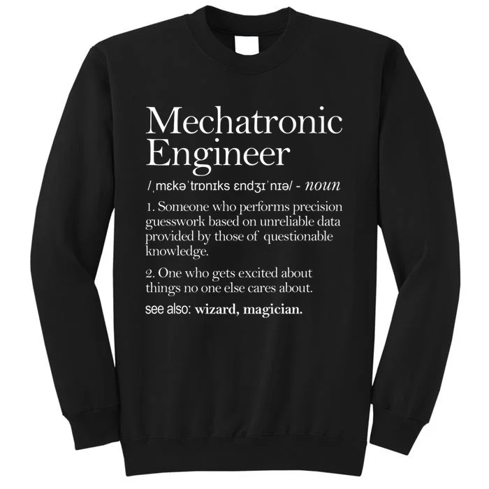 Mechatronic Engineer Definition Apparel, Engineering Premium Tall Sweatshirt