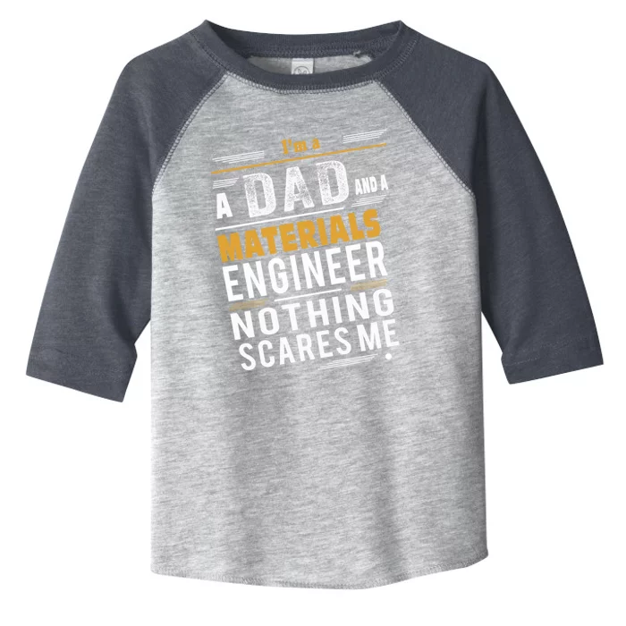 Materials Engineer Dad Cute Gift Toddler Fine Jersey T-Shirt