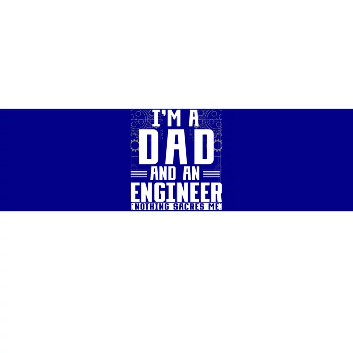 Mechanical Engineering Dad Fathers Day Civil Engineer Gift Bumper Sticker