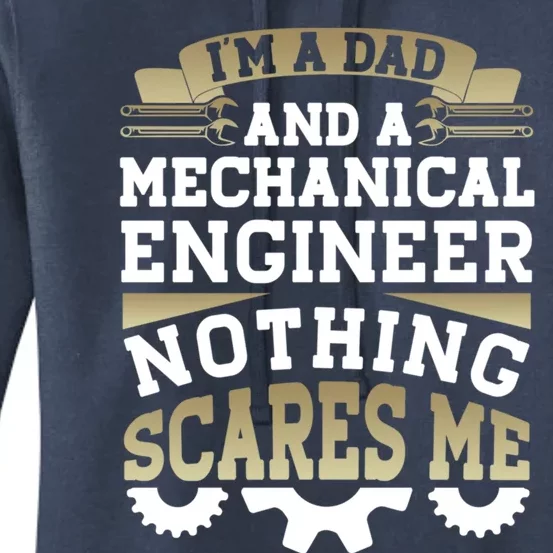 Mechanical Engineer Dad Engineering Quotes Accessories Cool Gift Women's Pullover Hoodie