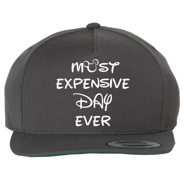 Most Expensive Day Ever Wool Snapback Cap