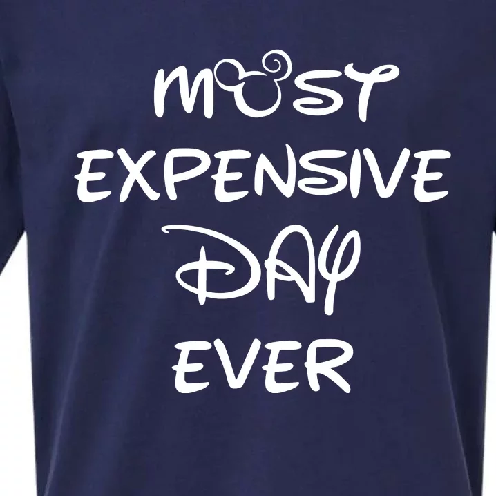 Most Expensive Day Ever Sueded Cloud Jersey T-Shirt