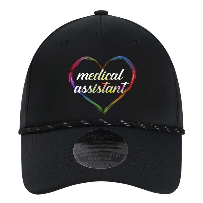 Medical Assistant Colorful Heart Performance The Dyno Cap