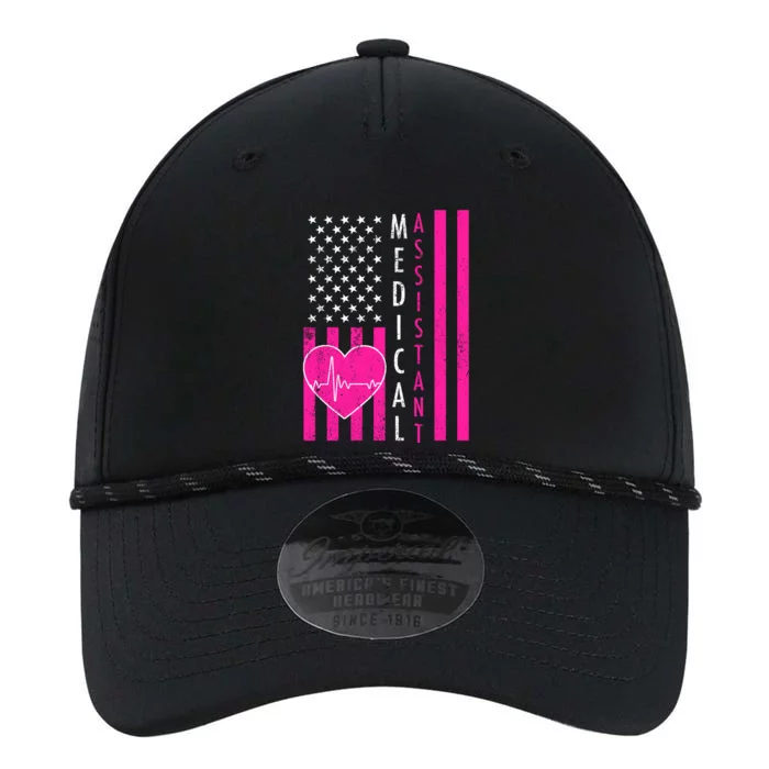 Medical Assistant USA Flag Performance The Dyno Cap