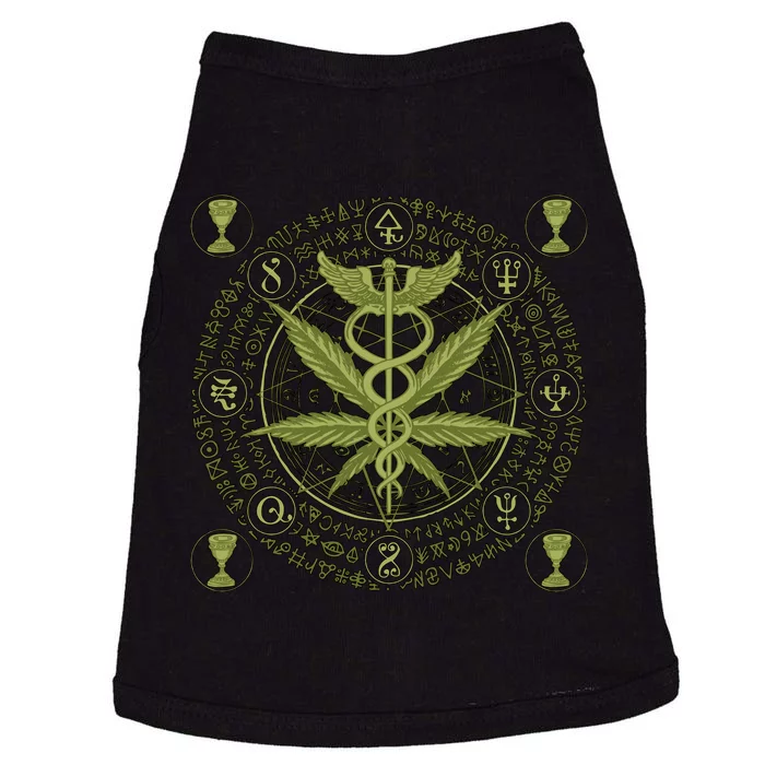 Medical Marijuana Alchemy Circle Doggie Tank