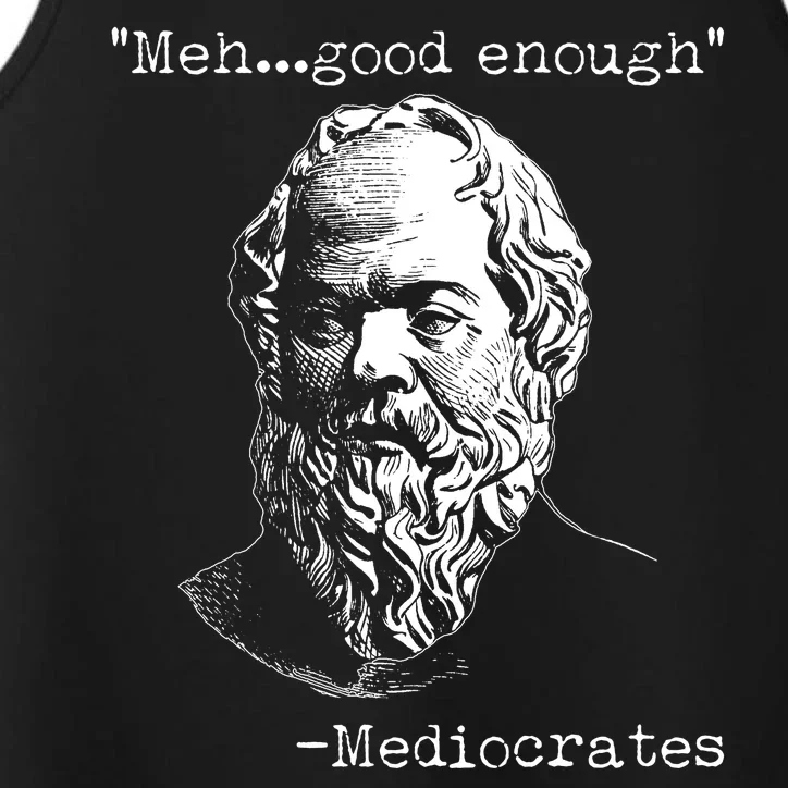 Mediocrates Meh Good Enough Performance Tank