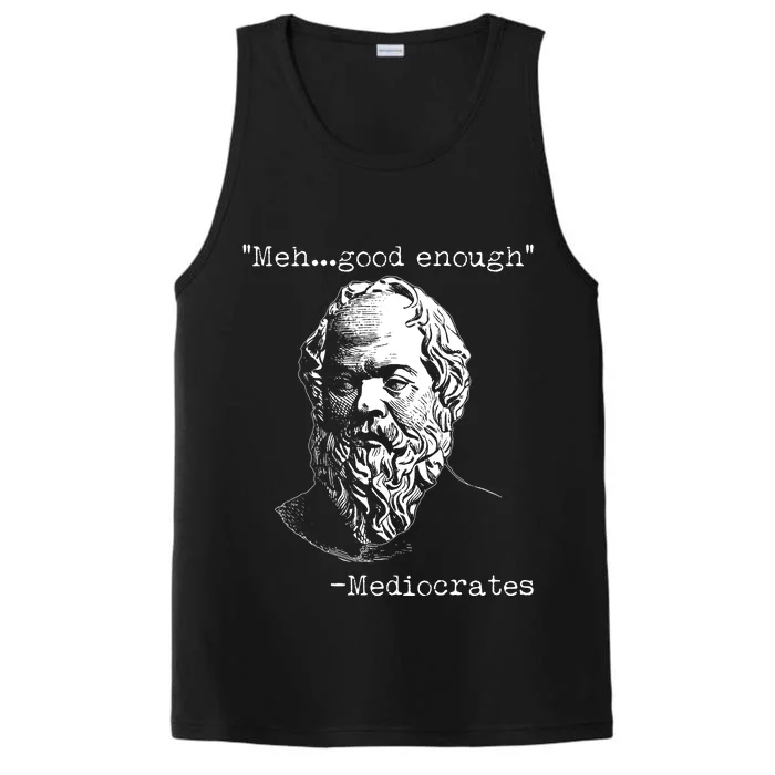 Mediocrates Meh Good Enough Performance Tank