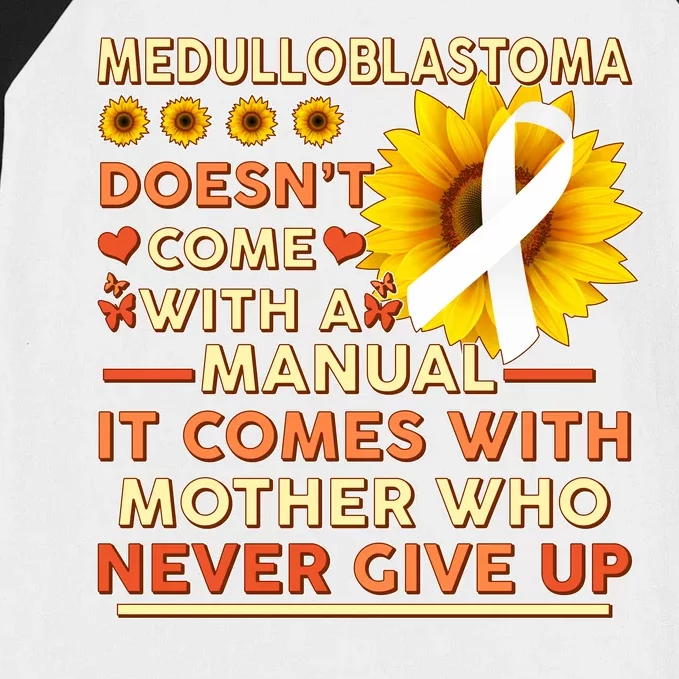 Medulloblastoma Awareness Baseball Sleeve Shirt