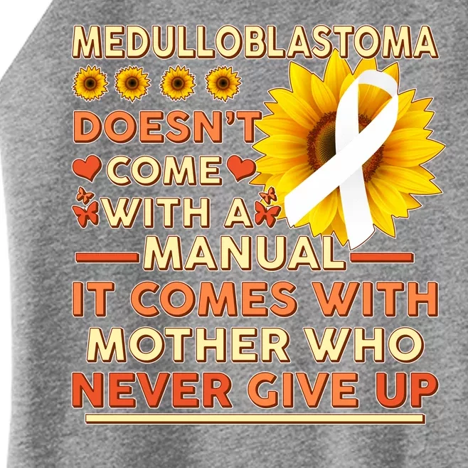 Medulloblastoma Awareness Women’s Perfect Tri Rocker Tank