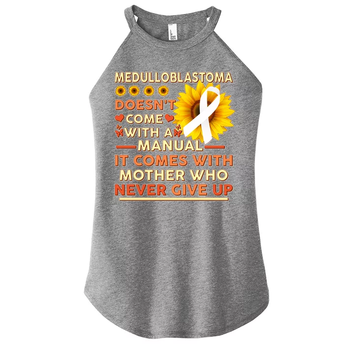 Medulloblastoma Awareness Women’s Perfect Tri Rocker Tank