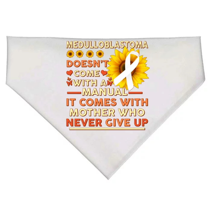 Medulloblastoma Awareness USA-Made Doggie Bandana