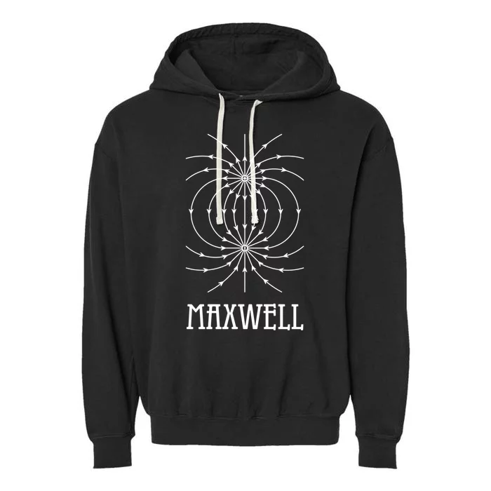 Maxwell Equations Electromagnetic Wave Physics Physicist Gift Garment-Dyed Fleece Hoodie