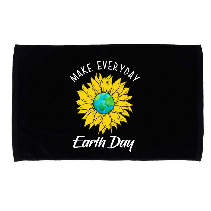 Make Everyday Earth Day Sunflower Microfiber Hand Towel