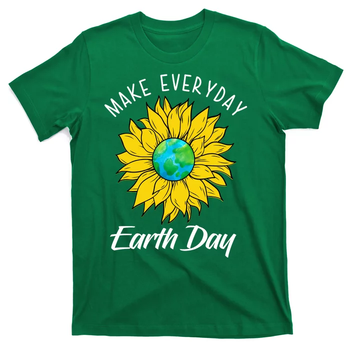 Make Everyday Earth Day Sunflower T-Shirt