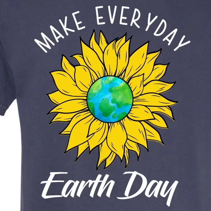 Make Everyday Earth Day Sunflower Garment-Dyed Heavyweight T-Shirt