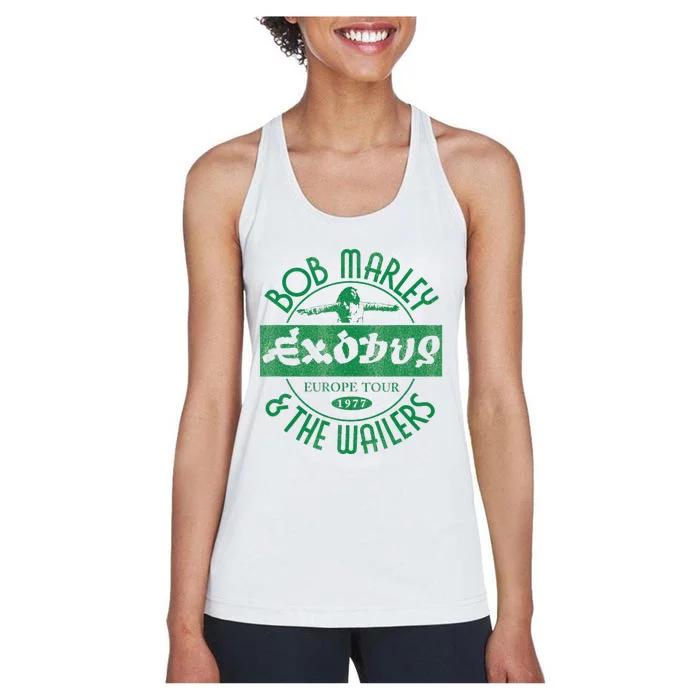 Marley Exodus Europe 1977 Women's Racerback Tank