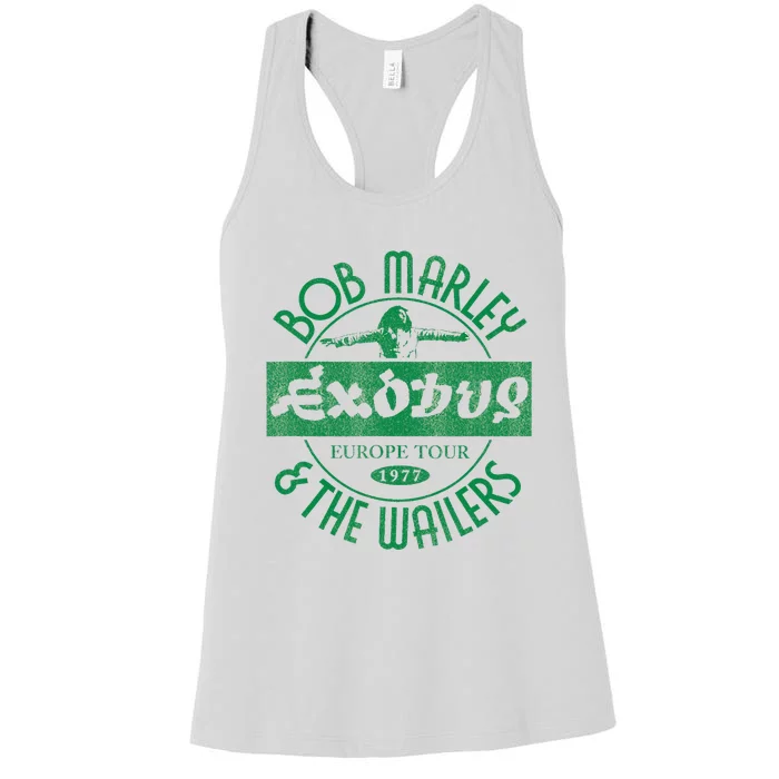 Marley Exodus Europe 1977 Women's Racerback Tank