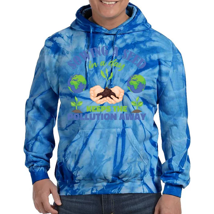 Mother Earth Environt Environtalist Funny Gift Tie Dye Hoodie