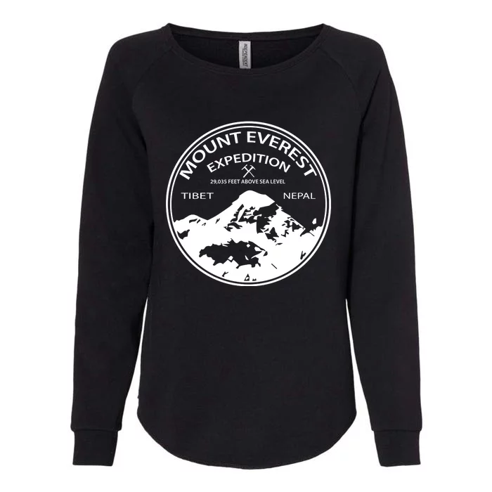 Mount Everest Expedition Womens California Wash Sweatshirt