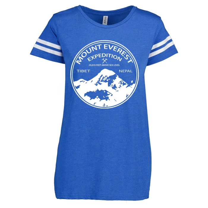 Mount Everest Expedition Enza Ladies Jersey Football T-Shirt