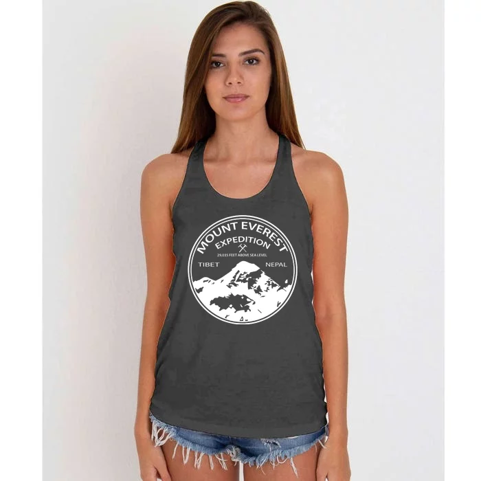 Mount Everest Expedition Women's Knotted Racerback Tank