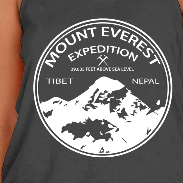 Mount Everest Expedition Women's Knotted Racerback Tank