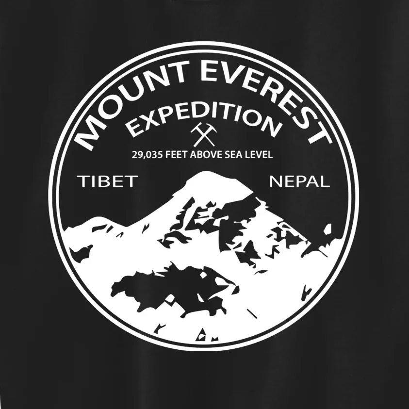 Mount Everest Expedition Kids Sweatshirt