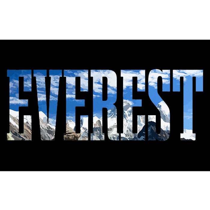 Mount Everest Expidition Mt Mountain Climbing Mountaineer Bumper Sticker