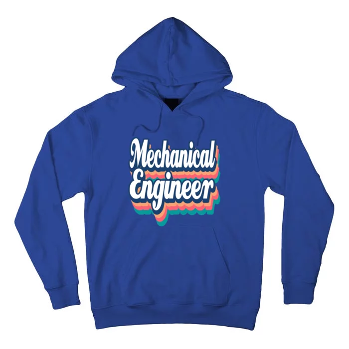 Mechanical Engineer Engineering Major Retro Cool Gift Tall Hoodie