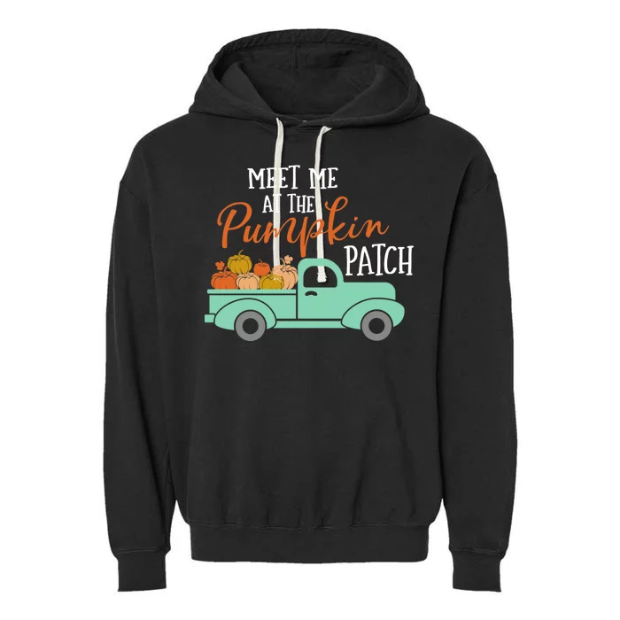 Meet Me at the Pumpkin Patch Garment-Dyed Fleece Hoodie