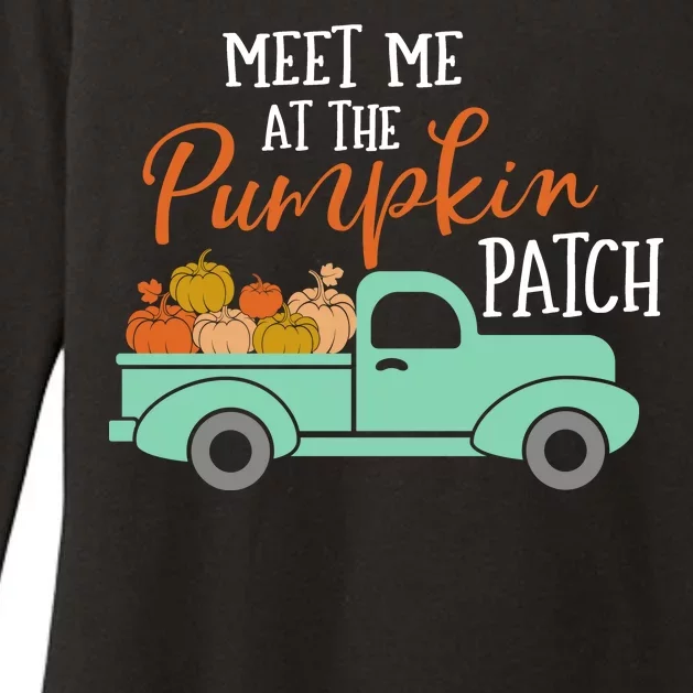 Meet Me at the Pumpkin Patch Womens CVC Long Sleeve Shirt