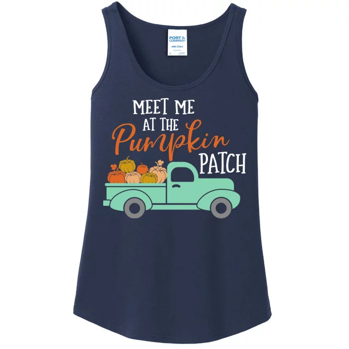 Meet Me at the Pumpkin Patch Ladies Essential Tank