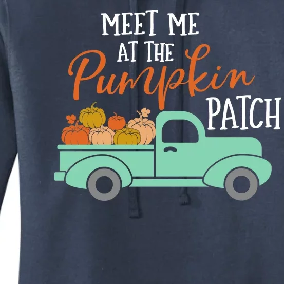 Meet Me at the Pumpkin Patch Women's Pullover Hoodie