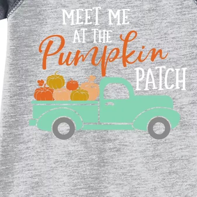 Meet Me at the Pumpkin Patch Infant Baby Jersey Bodysuit