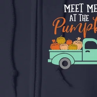 Meet Me at the Pumpkin Patch Full Zip Hoodie