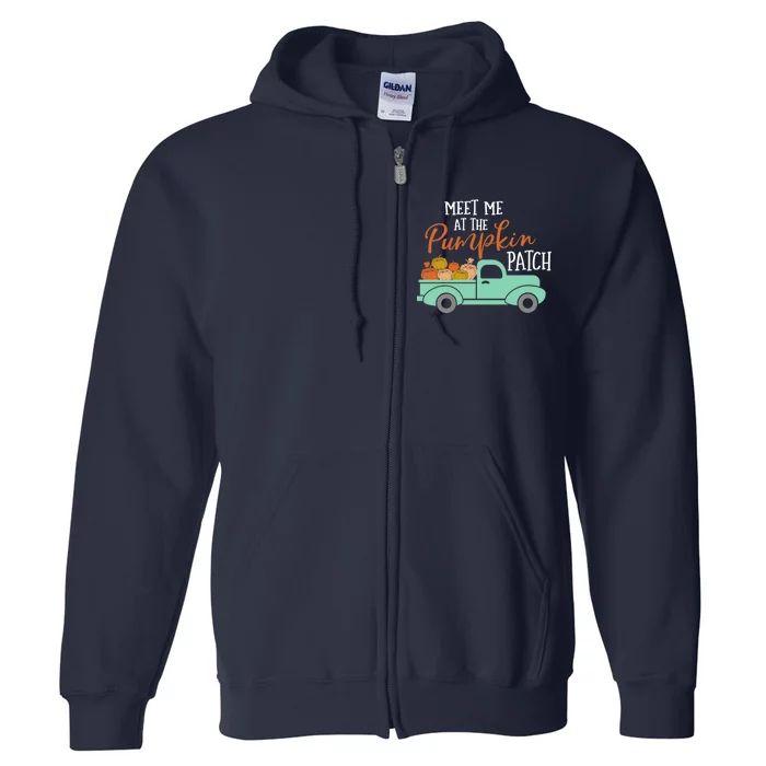 Meet Me at the Pumpkin Patch Full Zip Hoodie